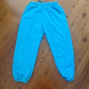 pangaia blue sweatpants great condition
